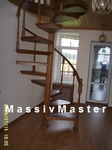 фото Лестницы из массив дерева на заказ