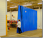 фото ПВХ завесы и шторы для производства и бизнеса