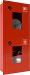 фото Ш-ПК О-003ВОК (ПК-320 ВОК) лев.: Шкаф пожарный встроенный со стеклом красный