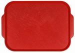 фото Поднос столовый из полистирола 450х355 мм красный [1730]