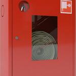 фото Ш-ПК-001НОК (ПК-310НОК): Шкаф пожарный навесной со стеклом красный