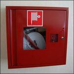фото Шкаф пожарный ПК-310В со стеклом красный