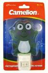 фото Ночник Camelion NL-114 "Лягушка" (Светодиодный с выключателем 220В 0,4Вт)