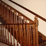 фото Лестница из ясеня
