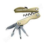 фото Мультиинструмент Swiss+Tech Vintage Corkscrew Tool 8-in-1 Platinum Series ST33312