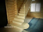 фото Лестница с пригласительной ступенью