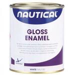 фото Nautical Эмаль высококачественная однокомпонентная белая Nautical Gloss Enamel NAU100 2,5 л