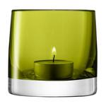 фото Подсвечник для чайной свечи light colour 8,5 см зелёный (61419)