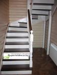 фото Деревянные лестницы для дома К-003