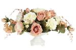 фото Декоративные цветы Розы и лилиив керамическй вазе Dream Garden ( DG-15145-AL )