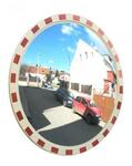 фото Зеркало дорожное со световозвращающей окантовкой круглое D=1200