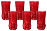 фото Набор: 6 стаканов для воды Адажио - красная - SM2210L-R Same