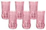 фото Набор: 6 стаканов для воды Адажио - розовая - SM2210L-P Same