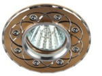 фото Светильник точечный GU5.3 50Вт алюминий круг золото/серебро KL40 SL/GD Эра