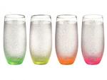 фото Набор стаканов из 4 шт "neon frozen" 470 мл. Crystalex Cz (674-388)