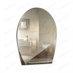 фото Зеркала и светильники в ванную PRORAB Зеркало Грация 510х730 полка