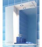 фото Зеркало в ванную с подсветкой Волна 60 /лев/ EVA GOLD