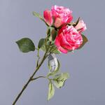 фото Цветок искусственный "розовая роза" длина= 38см. Silk-Ka B.v. (654-166)