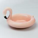фото Миска сервировочная керамическая floatie flamingo (60969)