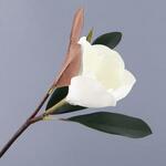 фото Цветок искусственный "белая магнолия" длина= 43 см. Silk-Ka B.v. (654-164)