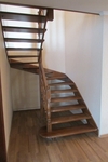 фото Заказать деревянную лестницу в Барнауле