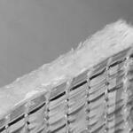 фото STOPHEAT-1000 (A) мат из стеклянных и керамических волокон облицованный кремнеземной тканью и стеклотканью/алюминиевой фольгой (толщиной 10 мм)