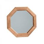 фото Roca Зеркало восьмиугольное в тиковой рамке Roca 605700 305 x 305 мм