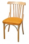 фото Деревянный венский стул Соло с мягким сидением