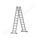 фото Двухсекционная шарнирная лестница Новая Высота 2х10 604410