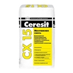 фото Ceresit CX 15 - высокопрочная быстротвердеющая цементная смесь