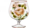 фото Ваза декоративная бутон розы кремовый высота 18 см