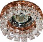 фото Светильник встраиваемый Feron CD2929 потолочный MR16 G5.3 коричневый-прозрачный; FE_28418