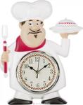 фото Часы настенные кварцевые chef kitchen 19х5х30 см