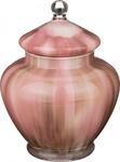 фото Декоративная чаша с крышкой pink высота 28 см,
