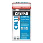 Клей плиточный CERESIT CM 11 Plus водо-морозостойкий 25 кг