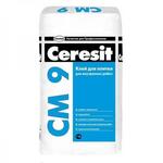 фото Клей Ceresit CM9 для керамической плитки для внутренних работ25 кг