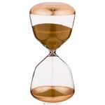 фото Песочные часы цвет: золото диаметр 10 см ,высота 21,5 см