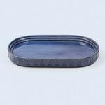 фото Блюдо сервировочное керамическое hestia синее (60915)