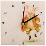 фото Часы свинки: радость высота 10 см