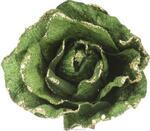 фото Цветок искусственный роза диаметр 15 cm. на клипсе