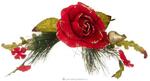 фото Цветок искусственный роза длина 38 cm.