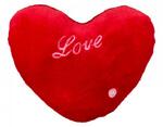 фото Подушка декоративная сердце красное " love" 30*26*10 см.без упаковки Gree Textile (192-208)
