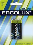 фото Ergolux 6LR61 Alkaline BL-1 (батарейка,9В)