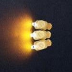 фото 3D Светодиодный модуль для подсветки шара (желтый) / 10 шт