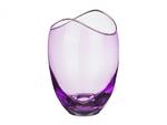 фото Ваза "гондола" фиолетовая высота=25,5 см. Crystalex Cz (674-405)