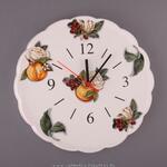 фото Часы настенные апельсины и розы диам. 29,5 см