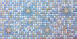 фото Панели стеновые PRORAB Панели ПВХ (стеновые) Декопан мозаика "Медальон синий"