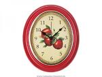 фото Часы настенные кварцевые fruit 22,5х26,5х3,8 см.циферблат 20х16 см.