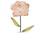 фото Цветок искусственный роза диаметр 13 см