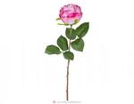 фото Цветок искусственный роза длина 46 см,
